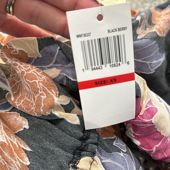 Band Of The Free Astrid Hi-Lo Floral Wrap Maxi Boho Dress (S) NWT - Picture 13 of 13